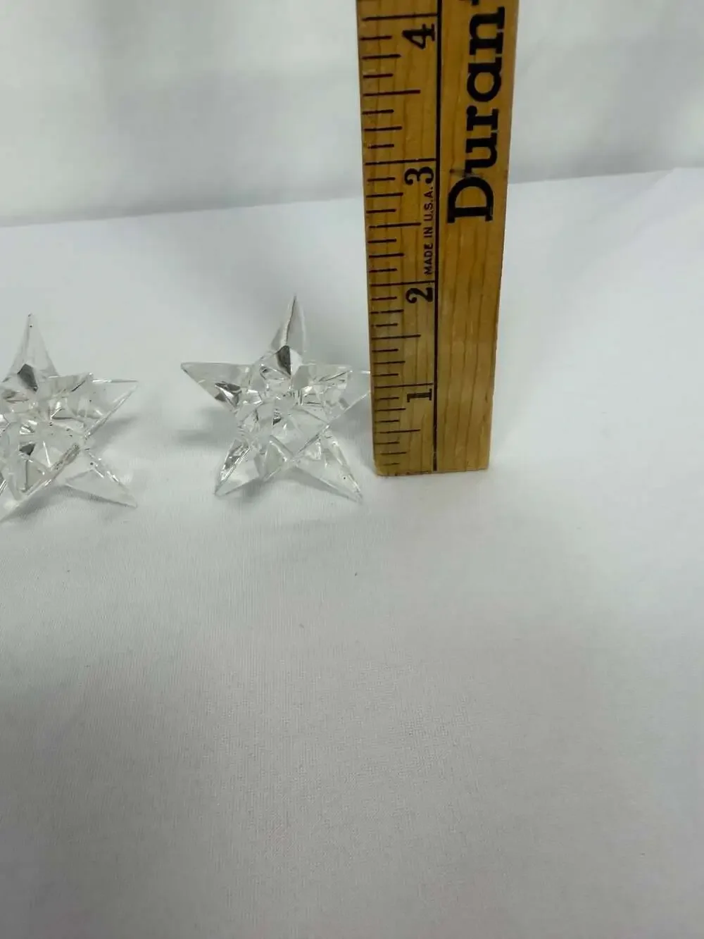 Rosenthal Studio-Line Crystal Star Candle Holder Set of 3